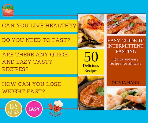 Intermittent Fasting Easy Guide 50 Recipes Lose Weight - Etsy