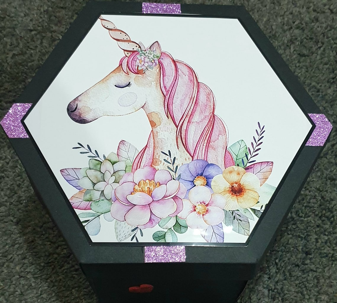 Hexagon Explosion Box With Photos ready Product With 24 Etsy