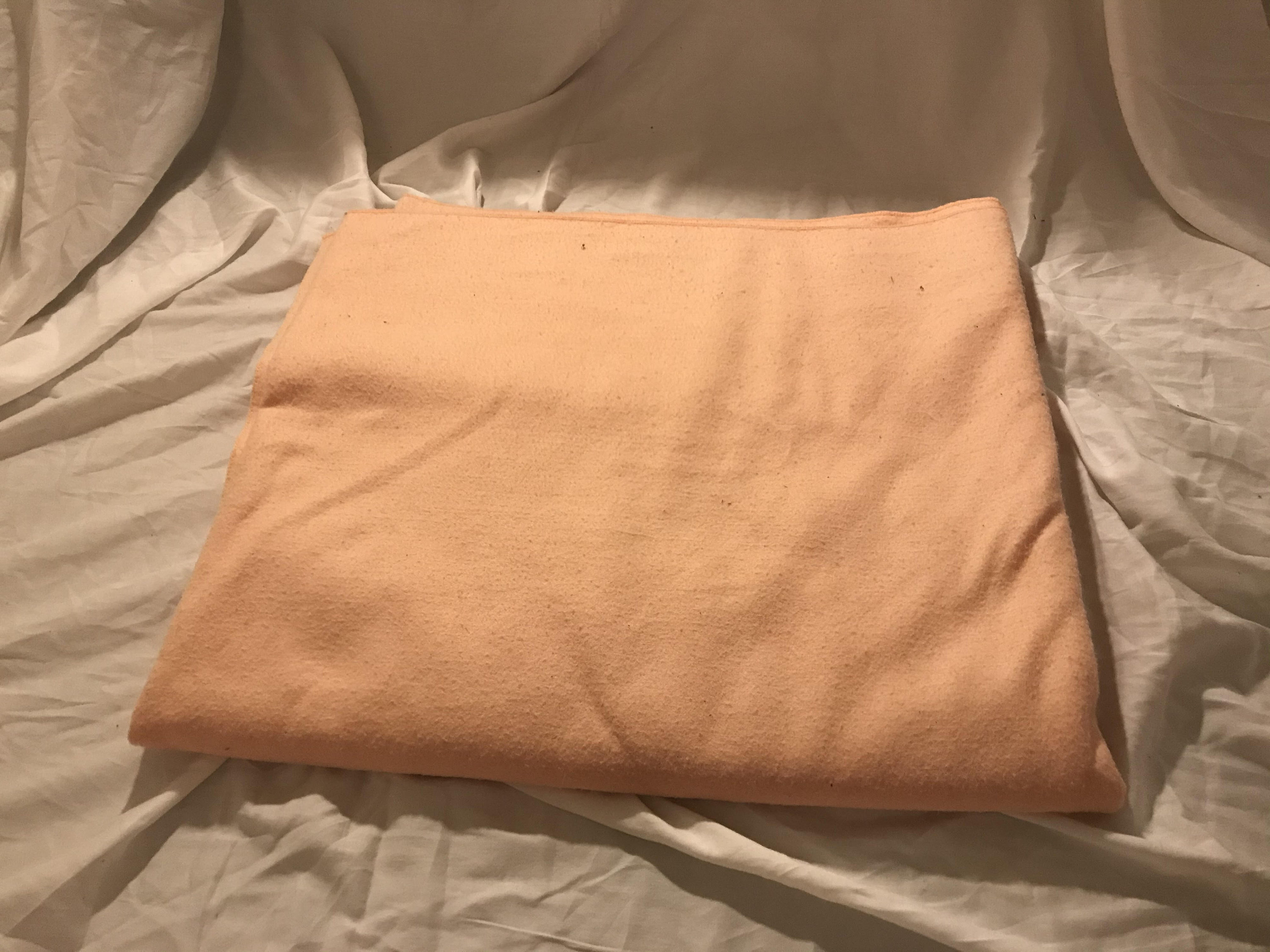 Chatham Acrylic Blanket Made in USA Queen Size Peachy Etsy