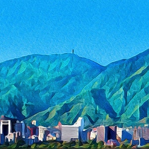Avila Caracas Venezuela Canvas Prints Wall Art, Cerro El Avila, Cuadro del Avila, Avila Fine Art, Lienzo del Avila, Avila Arte Moderno image 10