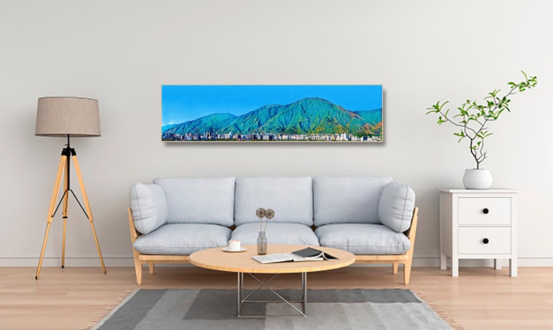 Avila Caracas Venezuela Canvas Prints Wall Art, Cerro El Avila, Cuadro del Avila, Avila Fine Art, Lienzo del Avila, Avila Arte Moderno image 4
