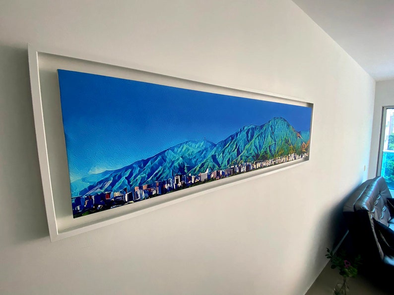 Avila Caracas Venezuela Canvas Prints Wall Art, Cerro El Avila, Cuadro del Avila, Avila Fine Art, Lienzo del Avila, Avila Arte Moderno image 9