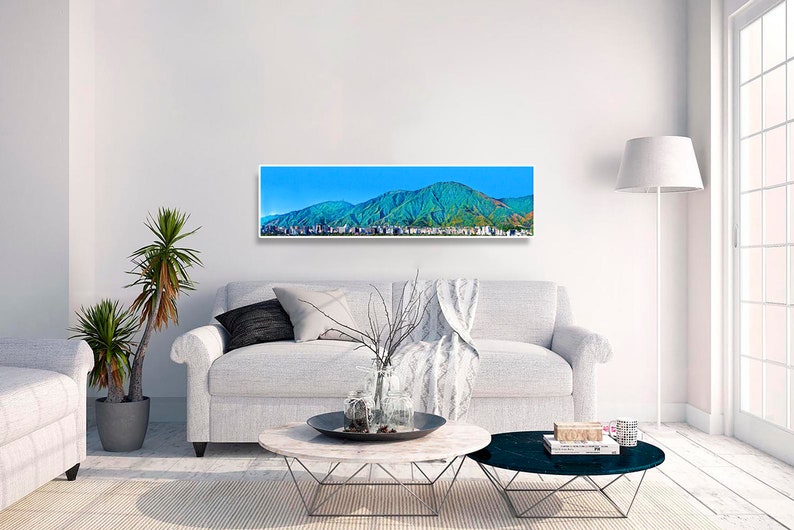 Avila Caracas Venezuela Canvas Prints Wall Art, Cerro El Avila, Cuadro del Avila, Avila Fine Art, Lienzo del Avila, Avila Arte Moderno image 3