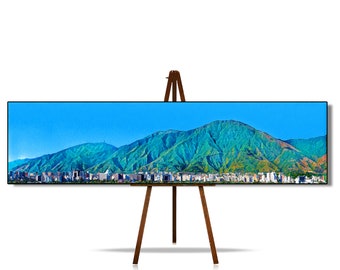 Avila Caracas Venezuela Canvas Prints Wall Art, Cerro El Avila, Cuadro del Avila, Avila Fine Art, Lienzo del Avila, Avila Arte Moderno