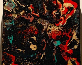 Painting Painting Black Background Etsy Painting Painting Black Background Etsy