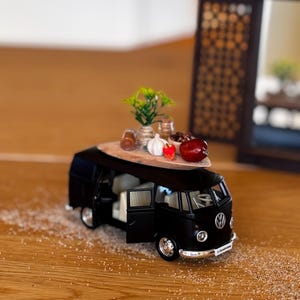 Haftseen set on mini Van for Nowruz , Norooz 1404 Persian New Year 2025