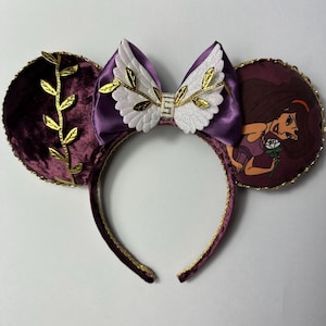 Handmade Megara Mouse Ears | Disney Hercules Headband
