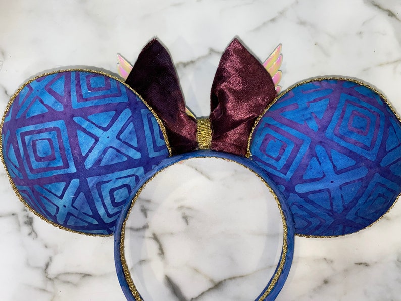 Handmade Hercules Inspired Mickey Ears , Disney Inspired Ears