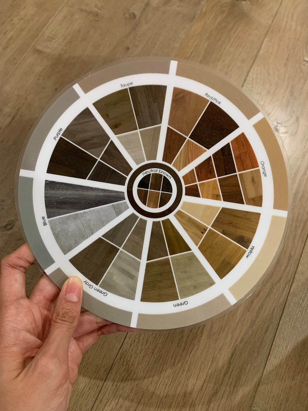 Tree Color Wheel Design Wood Color Wheel Design Tool - Etsy Canada