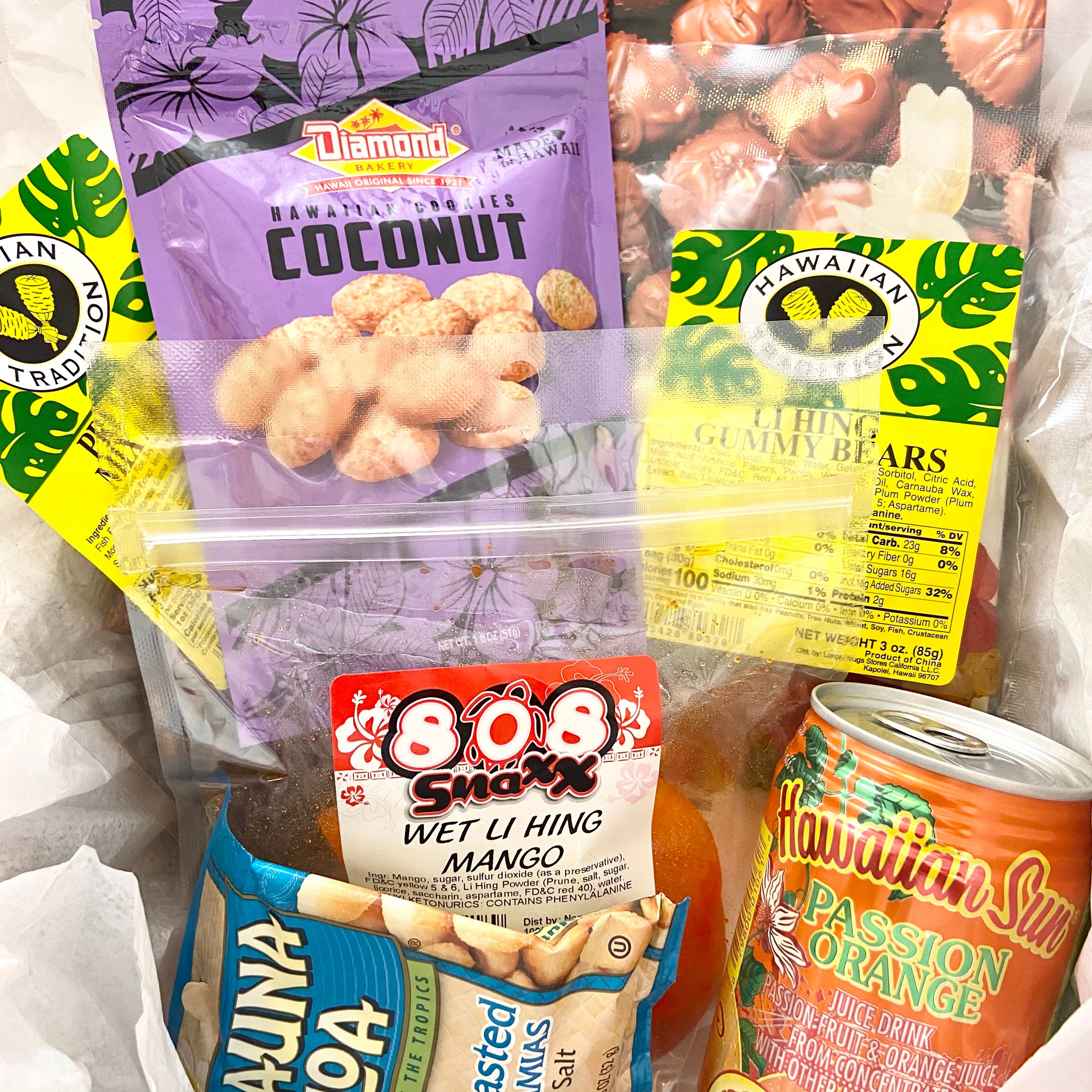 Hawaii Snack Box Sampler Hawaii Gift Box Hawaiian Snacks Etsy