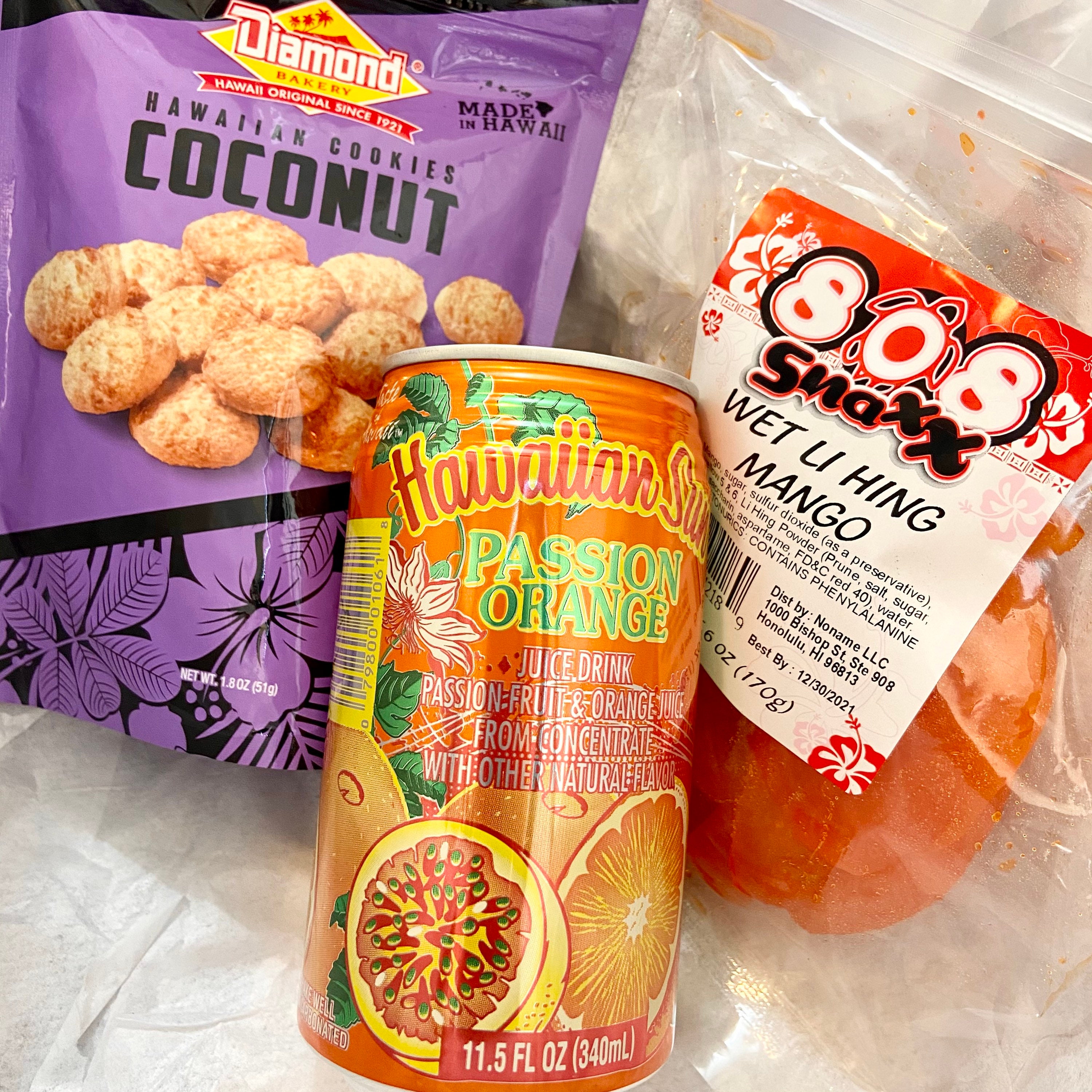 Hawaii Snack Box Sampler Hawaii Gift Box Hawaiian Snacks Etsy