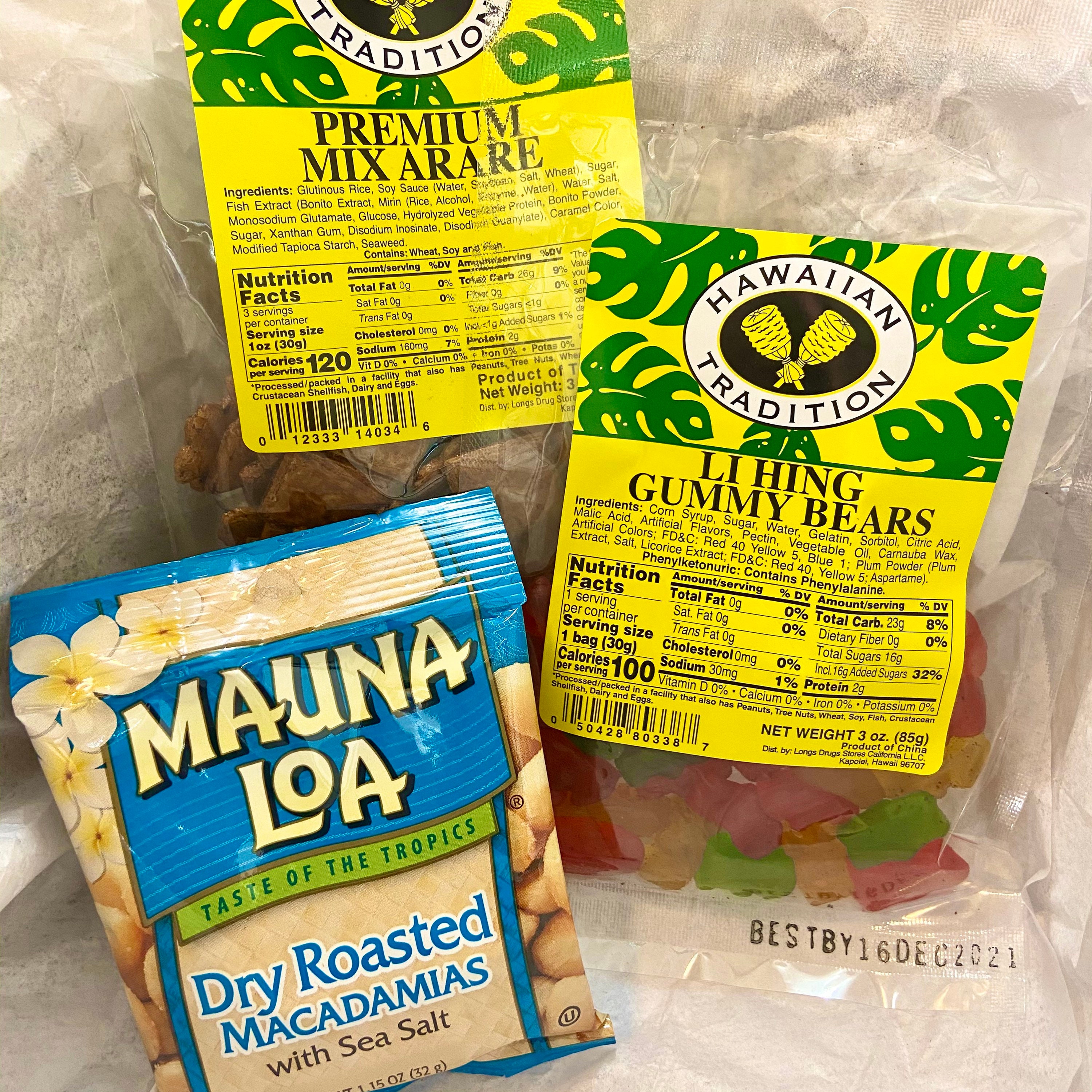 Hawaii Snack Box Sampler Hawaii Gift Box Hawaiian Snacks Etsy