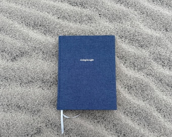 Denim Faith-Based Planner - Christian Gift - Undated Christian Planner Organizer - Bible Study, Sermon Notes, Goal & Finances, Prayers