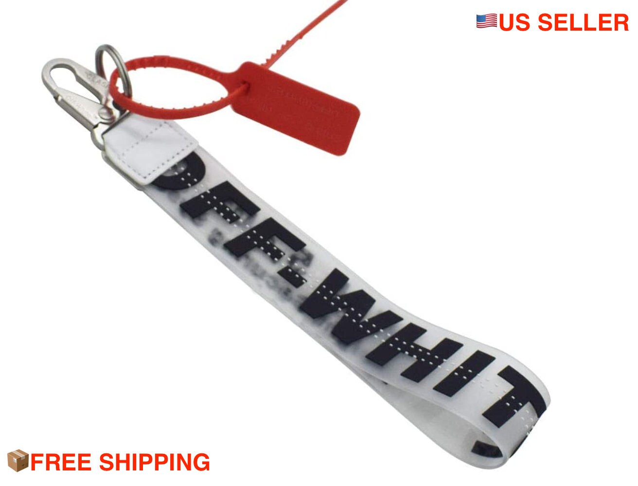 Off White Wristlet Off White Inspired Key Chain Wrist Etsy