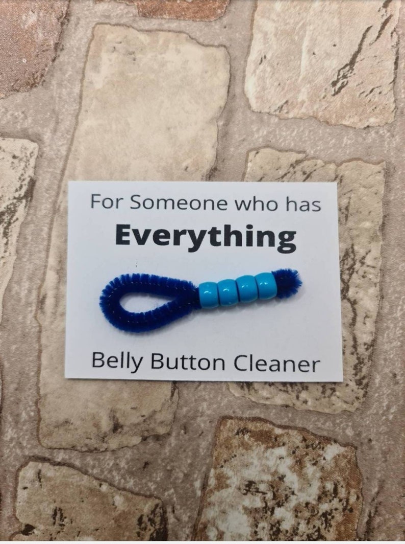 Belly button cleaner, joke present, gift for him, birthday gifts, gag gift, gift for her, valentines gift, joke gift, funny novelty joke gif