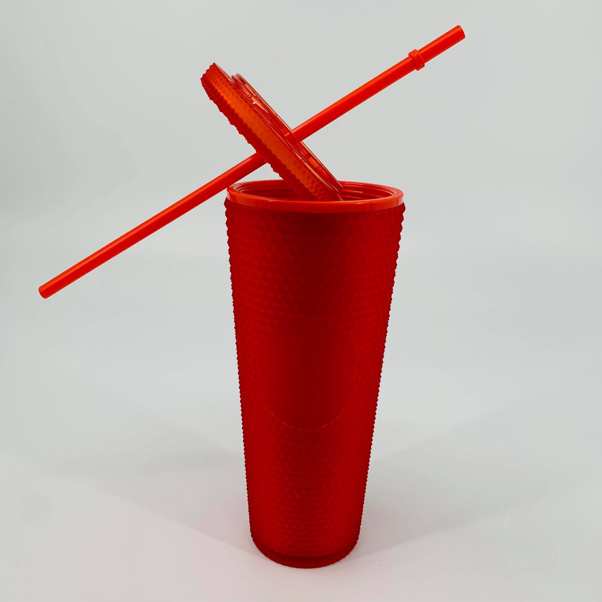 Starbucks Red Matte Tumbler 24oz Etsy