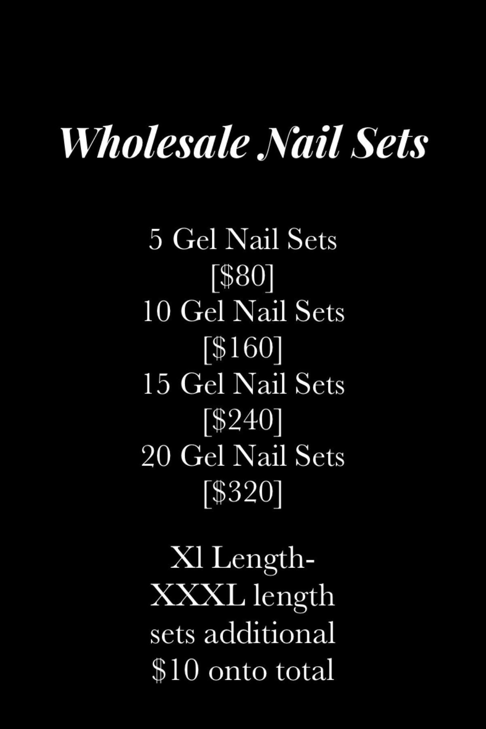 Wholesale Press on Nail Sets Etsy