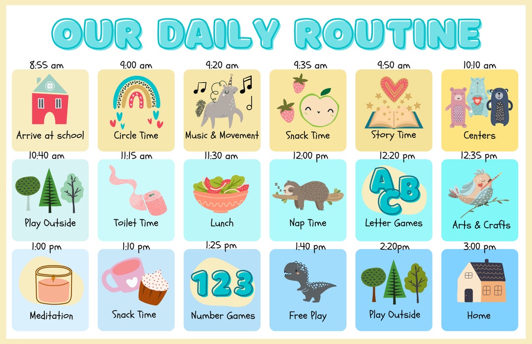 Preschool Calendar Board/ Preschool Worksheets/ Preschool Printables ...