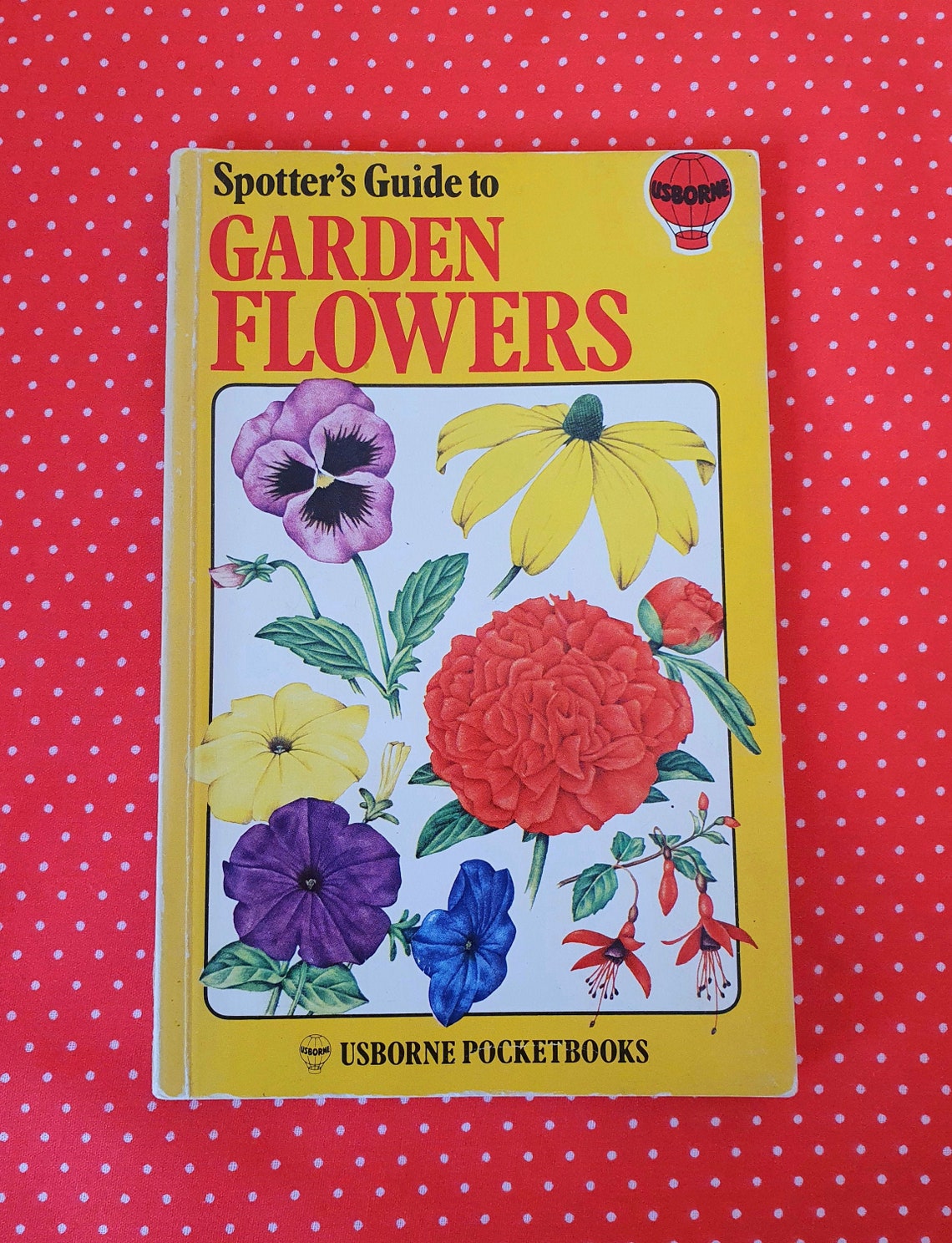 Rare Collectable Usborne Spotter's Guide to Garden Flowers | Etsy