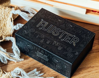 FLUSTER: The Social Card Game That Inspires Thought-Provoking Conversations, Hilarious Stories, and Deeper Connections Between Friends