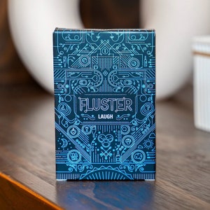 Pack rire FLUSTER : pack d'extension de jeu de cartes conversation composé de questions approfondies, de brise-glace et d'histoires amusantes. Apprenez à mieux vous connaître !