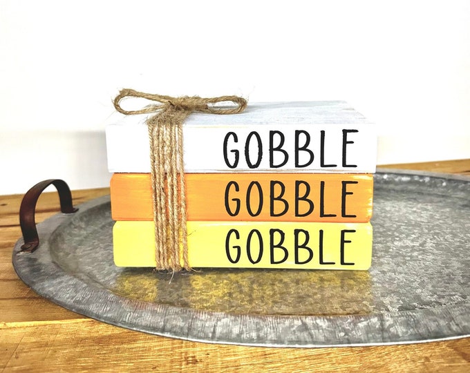 Gobble, Gobble, Gobble Book Stack