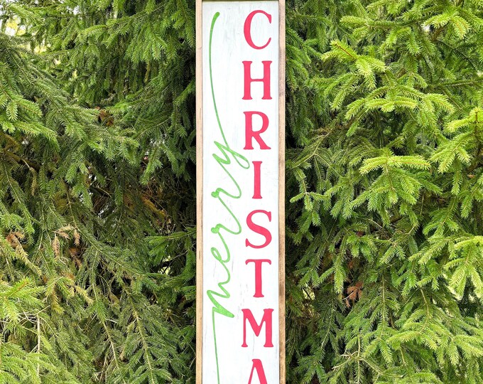 Merry Christmas Porch Sign