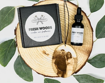 FreshWoods Reusable Air Freshener - Personalizable