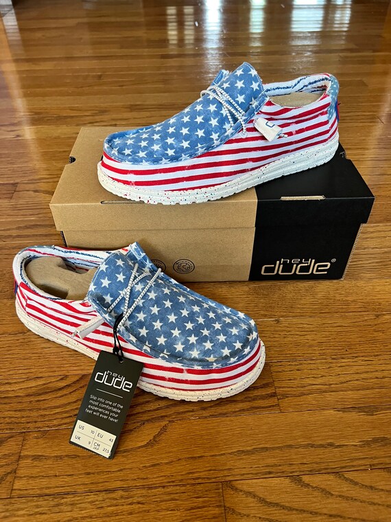 Hey Dude Wally Stars N Stripes Limited 