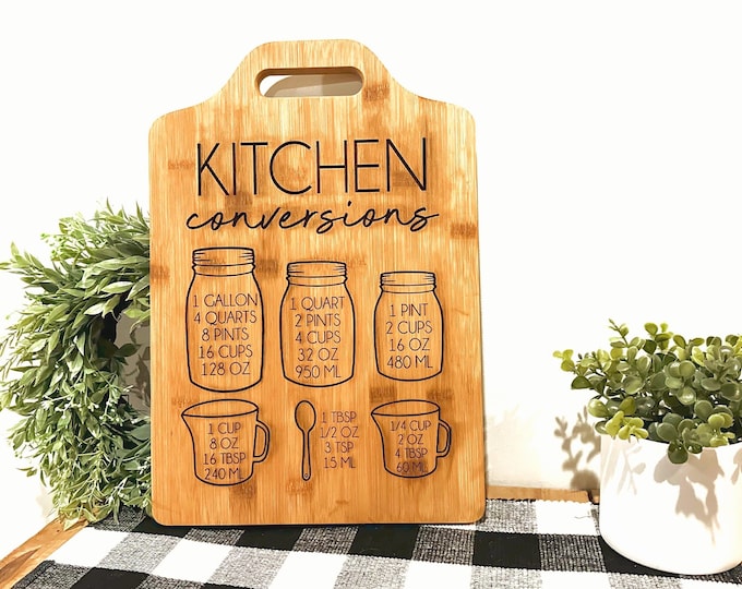 Bamboo Kitchen Conversions Cutting Board