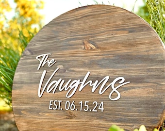 Wedding Guest Book Sign - Personalizable