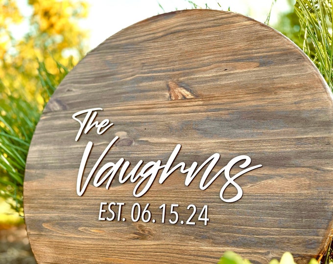 Wedding Guest Book Sign - Personalizable