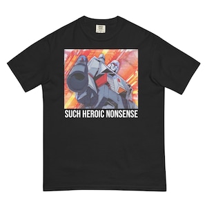 Heroic Nonsense | Transformers The Movie Megatron T-shirt Sketch Model Sheet Concept Art Style