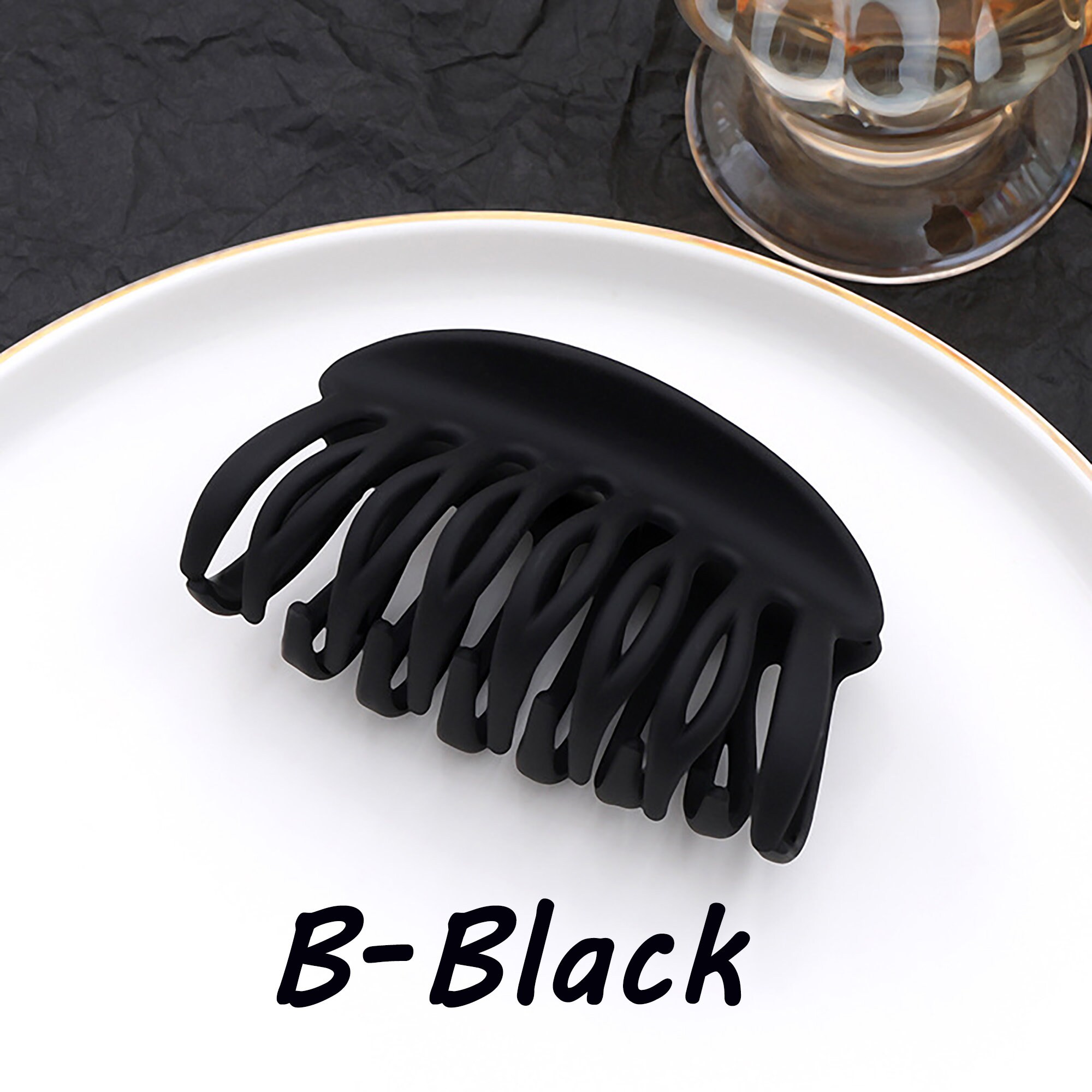 Large Matte Hair Claws Matte Hair Clips for Thick hair Etsy