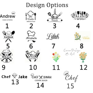 Custom Apron for women, Personalized Ruffle Apron, Striped Apron With Pockets, Embroidered Kitchen Apron, Chef Cooking Apron,Christmas Gifts image 9