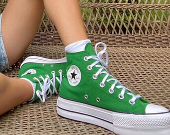 platform green converse
