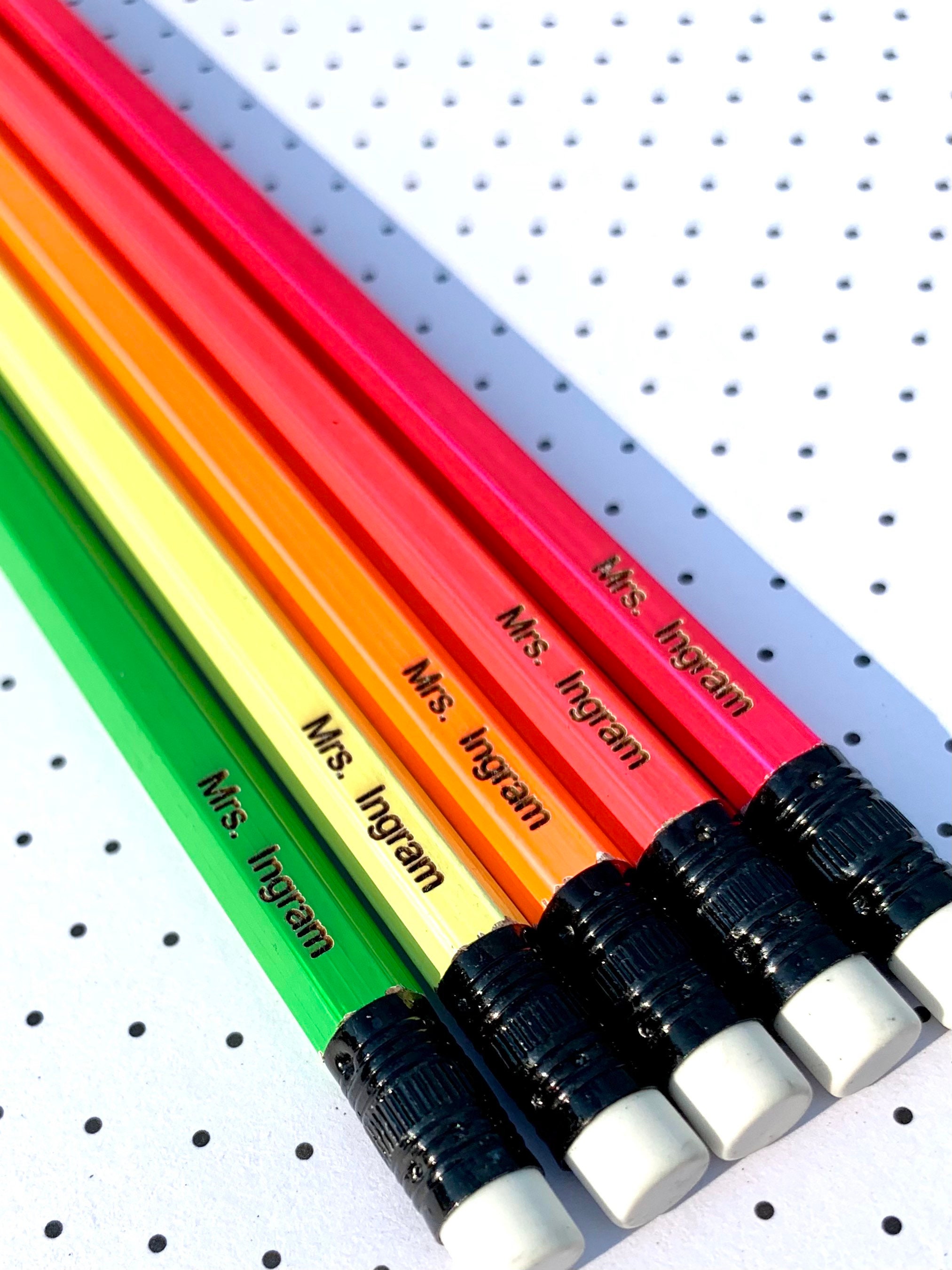personalized no 2 pencils