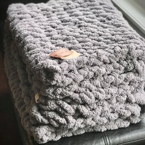 Knit Twin Blanket Etsy Australia