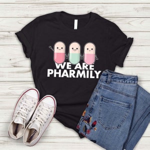 Personalized We Are Pharmily Shirt, Pharmacist Life Shirt, Pharmacy Technician Shirt, Pharmacy School Shirt, Pharmacy Graduation Shirt