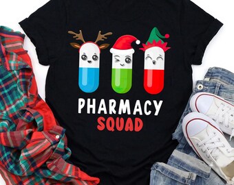 Pharmacy Squad Shirt, Pharmacy Christmas Shirt, Pharmacy Technician Shirt, Pharmacy School Shirt, Pharmacy Graduation, Pharmacist Life Shirt
