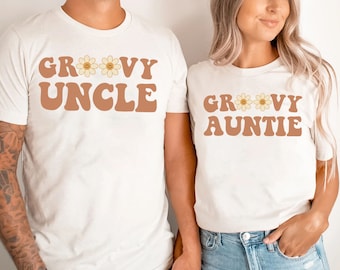 Custom Family Birthday, Groovy Uncle Shirt, Groovy Daddy Shirt, Groovy Auntie Shirt, Groovy Birthday Shirt, Fathers Day Shirt, Family Trip