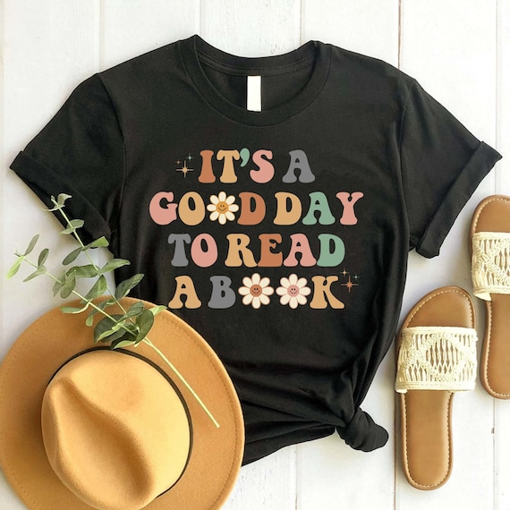 It's A Good Day To Read A Book Shirt, Groovy Teacher Shirt, Bookish Shirt, Retro Librarian Shirts, Retro Reader Shirt Hoodie
