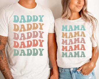 Personalized Groovy Mom And Dad Shirt, Groovy Daddy Shirt, Groovy Mommy Shirt, Two Groovy Birthday Shirt, Family Matching Shirts