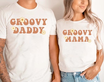 Personalized Groovy Family Shirts, Two Groovy Shirt, Groovy Mama Shirt, Groovy Birthday Shirt, Groovy One Shirt, Groovy Daddy Shirts Hoodie