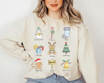 Christmas SLP Shirt, Speech Language Pathologist Shirt, Speech Therapy Shirt, Christmas Speech Pathology Shirt, Christmas Gift For SLP