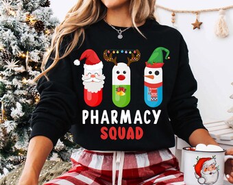 Christmas Pharmacy Shirt, Pharmacy Squad Shirt, Christmas Pharmacy Tech Shirt, Pharmacist Christmas Shirt, Pharmacy Graduation Gifts