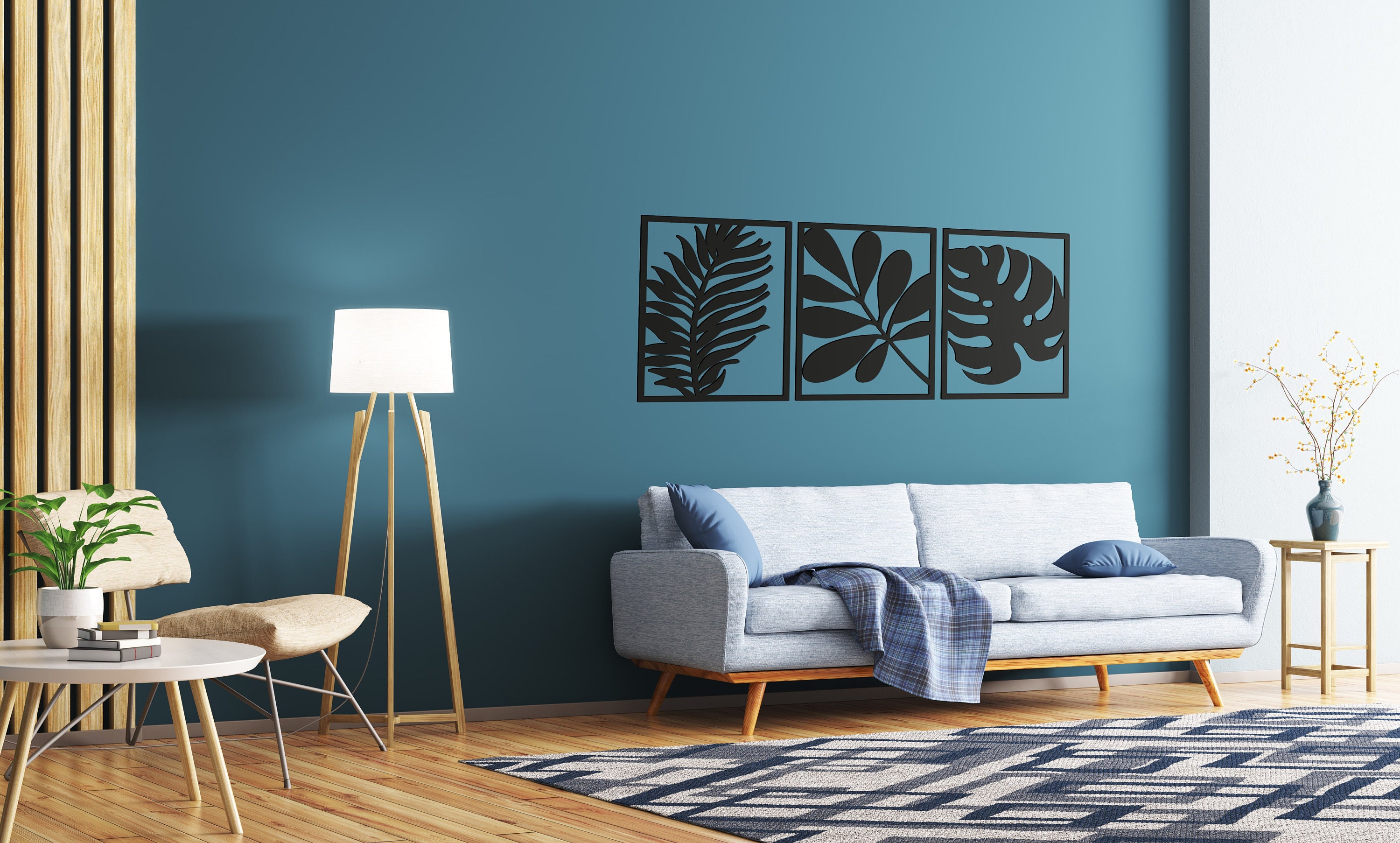 Tableaux en Aluminium - Feuilles