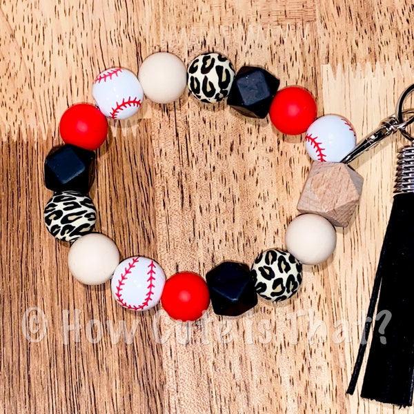 Baseball Keychain Etsy