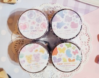 Holographic Pre-Cut Sticker Rolls | Deco | Bujo | Polco | Toploader Stickers
