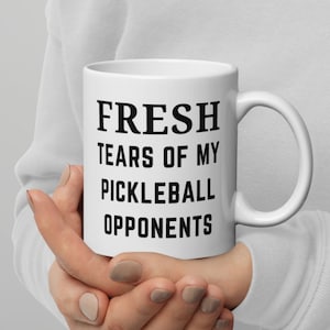Tears Of My Pickleball Opponents, Pickleball Mug, Pickleball Gift, Funny Pickleball Mug, Pickleball Gift Ideas, Pickleball Player, Coaster